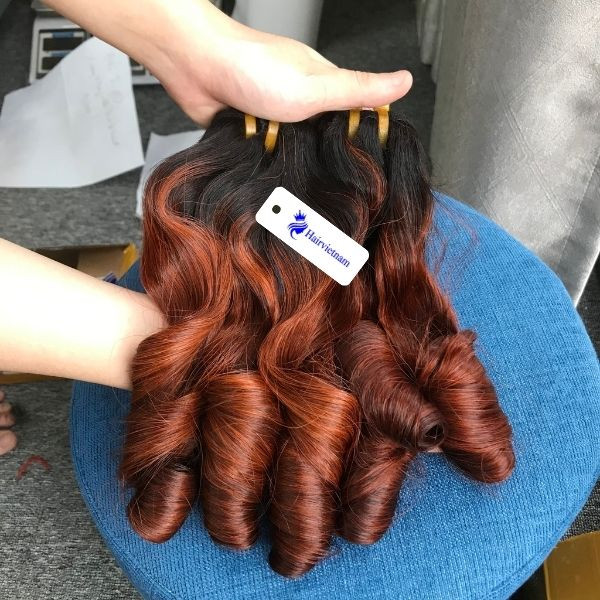 Vietnamese Human Hair Bundles with Curls